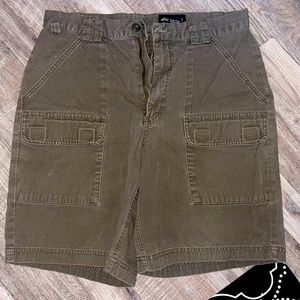 Men’s Eddie Bauer cargo shorts. Gently worn size 32